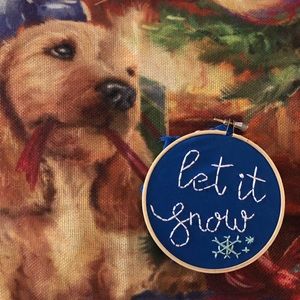 3 in. Christmas embroidery ❣️